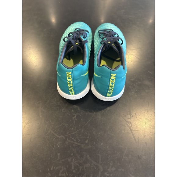 Nike MagistaX Onda ll IC Indoor Soccer Shoes Sz 8.5 Teal/Volt Green EUC main image 4